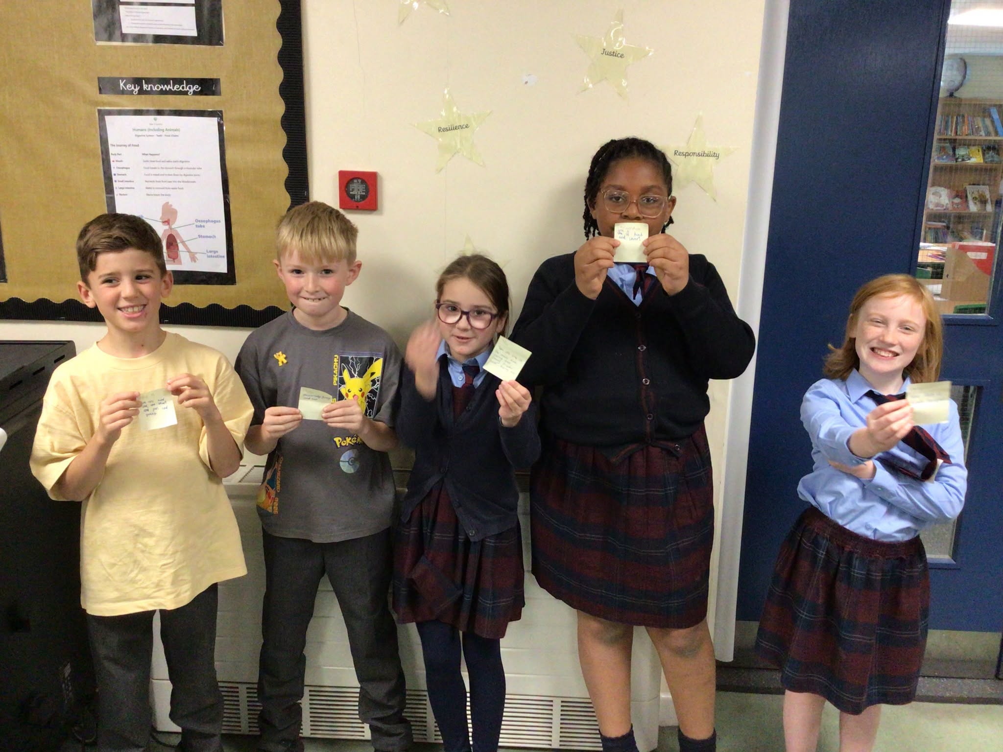 Image of Class 7 Marks World Mental Health Day with Acts of Kindness