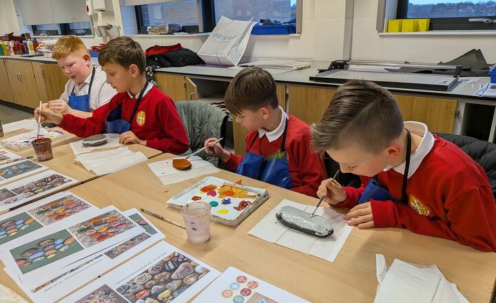 Image of Honouring History Through Art: Our Pupils Create a Holocaust Memorial Stone