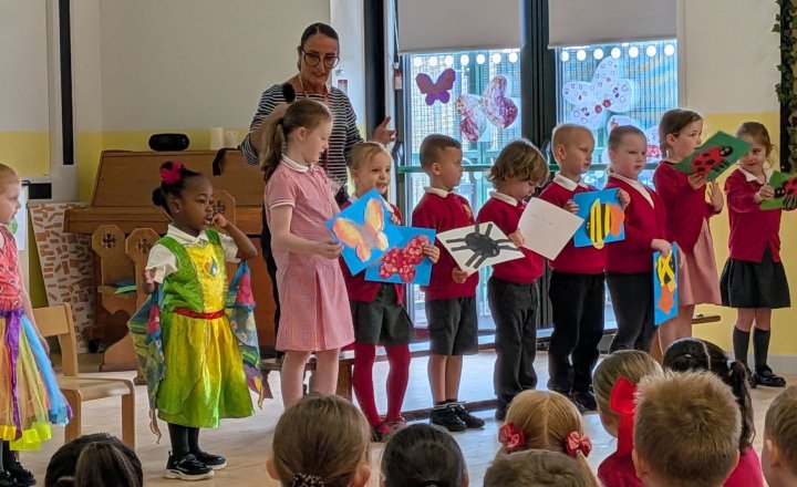 Image of Reception Shine in a Wonderful Class Assembly