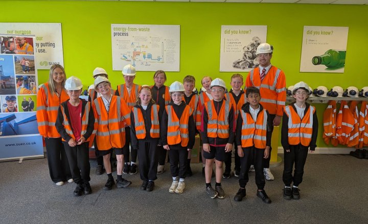 Image of Year 5 Visit SUEZ Recycling and Recovery Centre