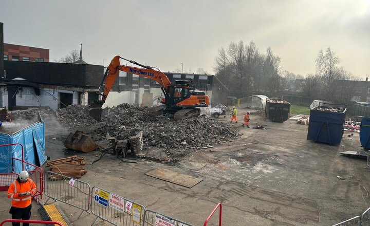 Image of Bye Bye our Old St. Joseph’s Building!