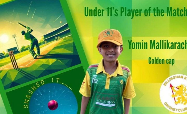 Image of Under 11's Player of the Match
