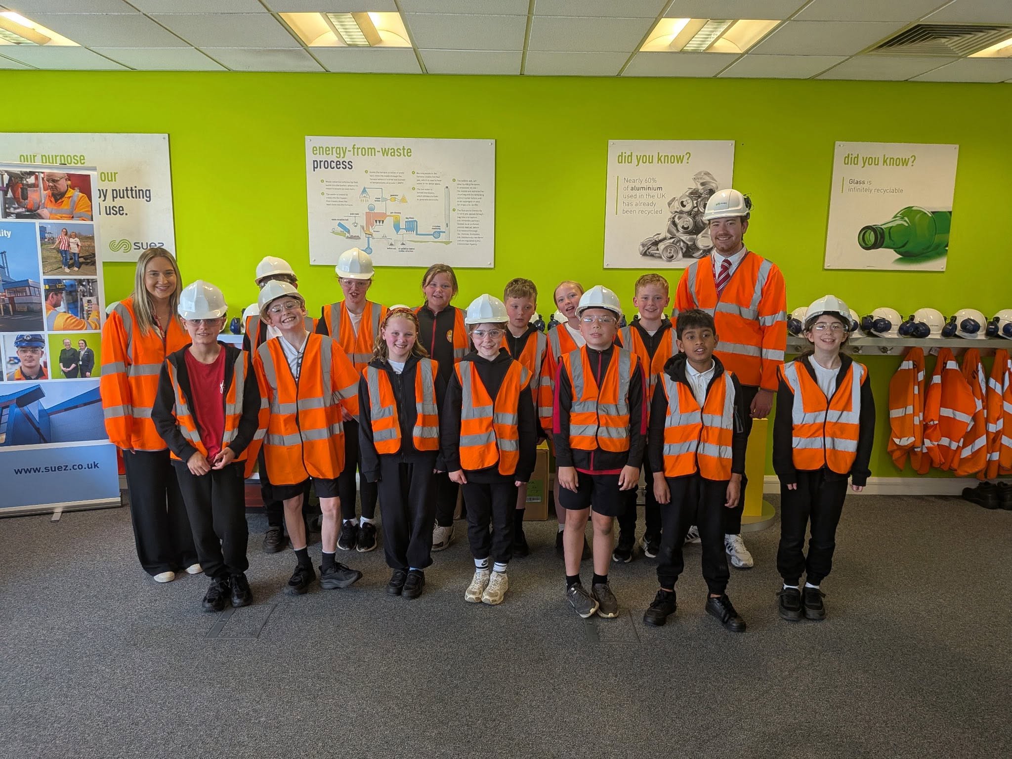 Image of Year 5 Visit SUEZ Recycling and Recovery Centre