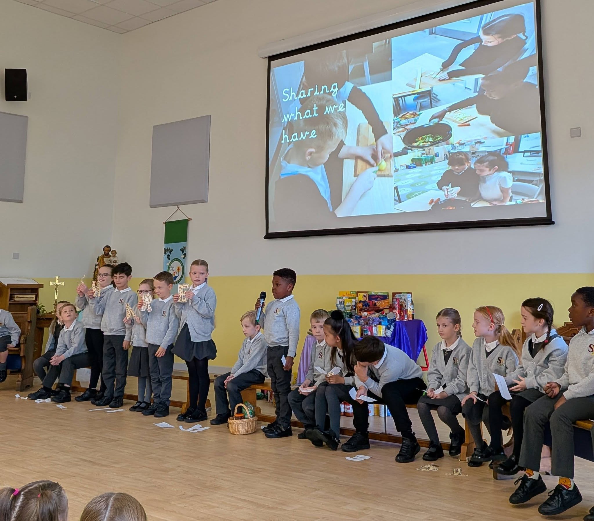 Image of Year 2 Celebrates Harvest with Special Assembly and Family Gathering