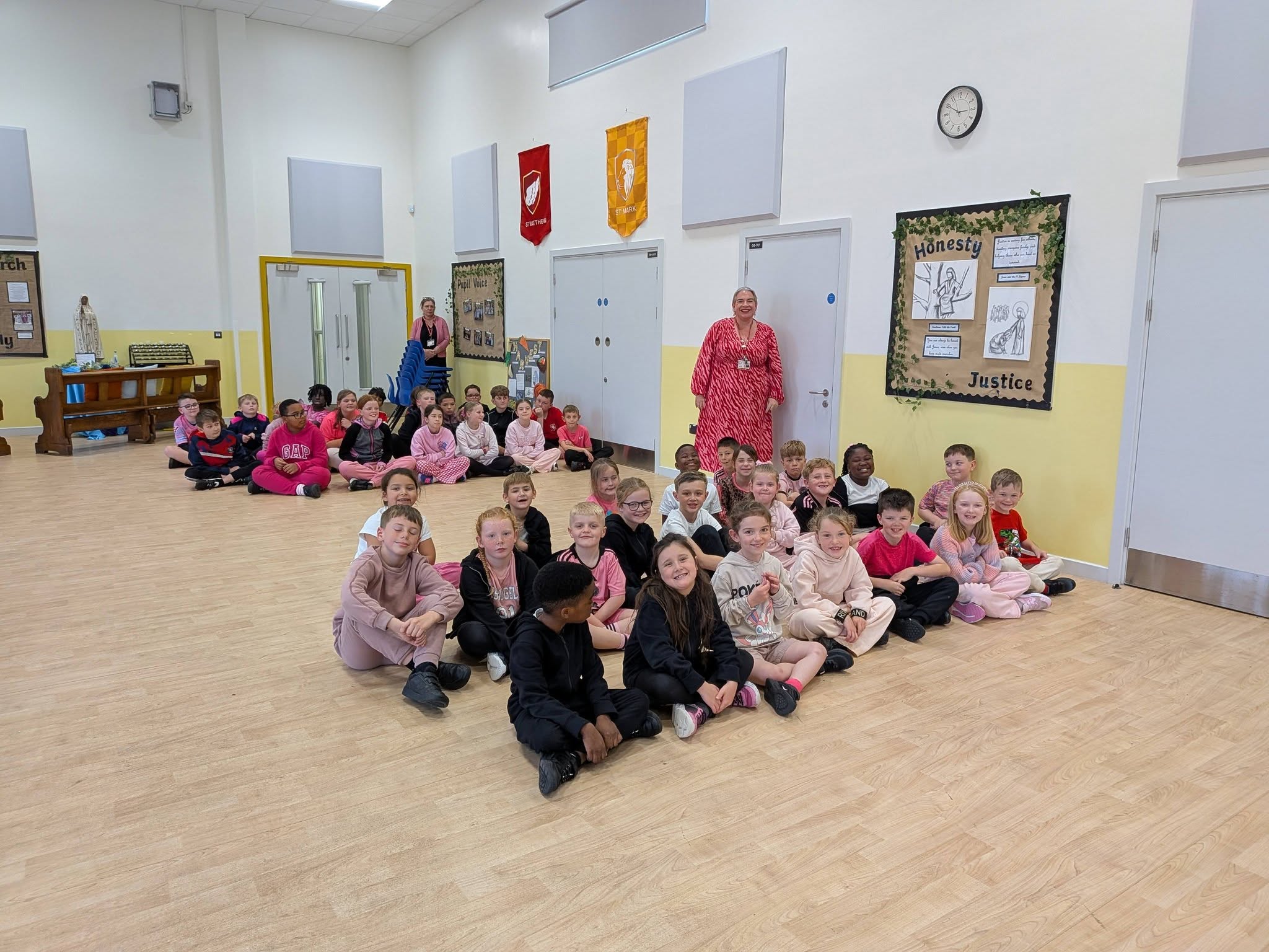 Image of St Joseph's Catholic Primary School Supports Wear It Pink Day
