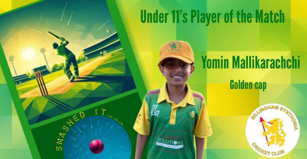 Image of Under 11's Player of the Match