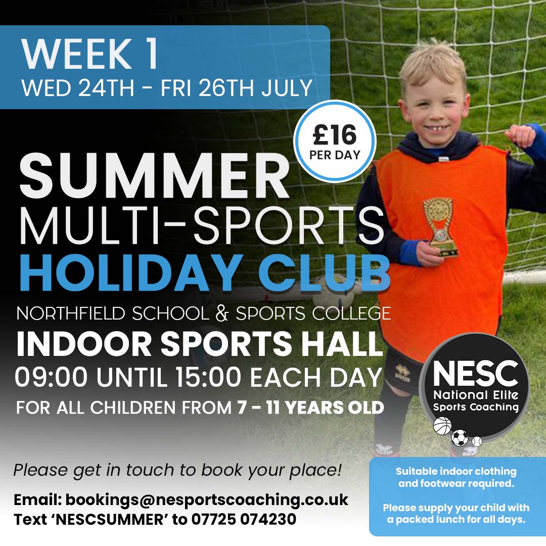 Image of Summer Holiday Clubs 2024 - Week 1