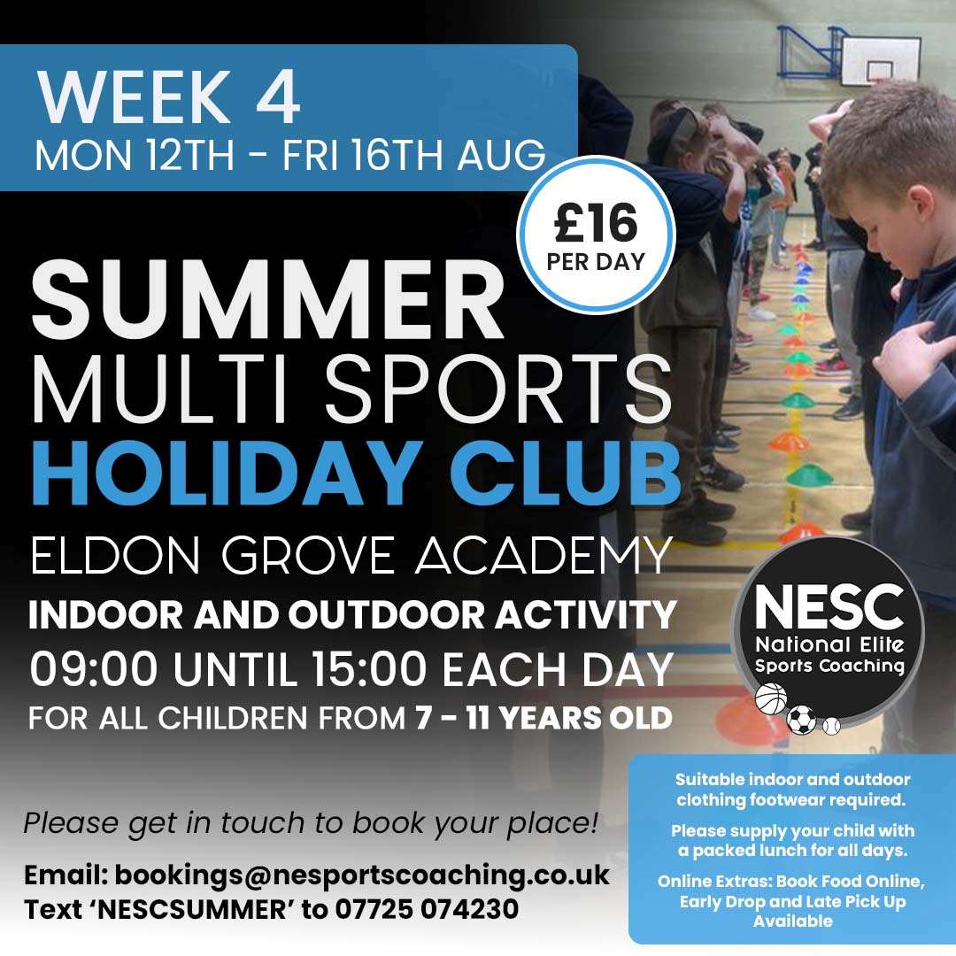 Image of Summer Holiday Clubs 2024 - Week 4