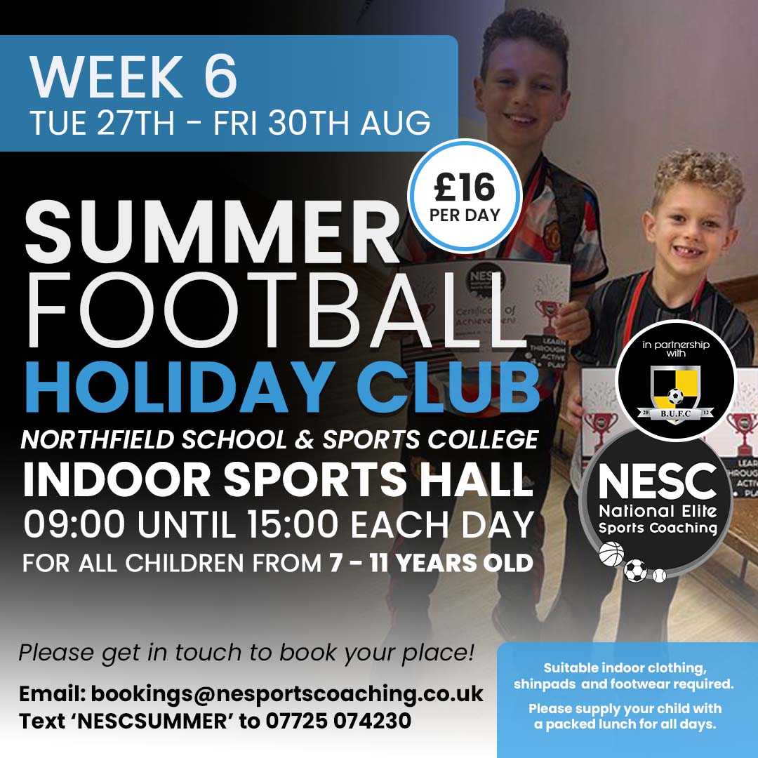 Image of Summer Holiday Club 2024 - Week 6