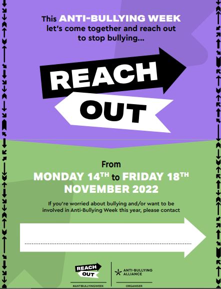 Image of 10th November 2022 - Anti-Bullying Week