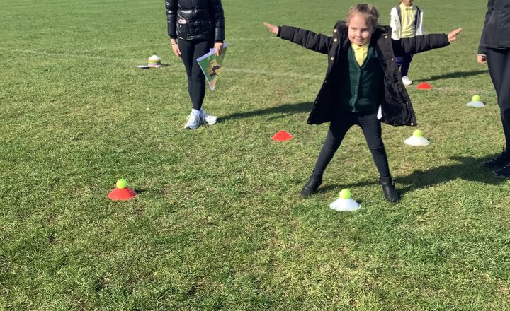 St Joseph's Year 1 and Year 2 children having a fun time on their Easter orienteering adventure