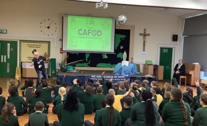 Image of CAFOD Jubilee Assembly Inspires St. Joseph’s Pupils to Make a Difference