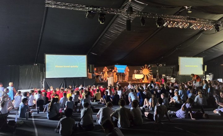 Image of Year 6 Enjoy Inspiring Day at YMT Youth Festival