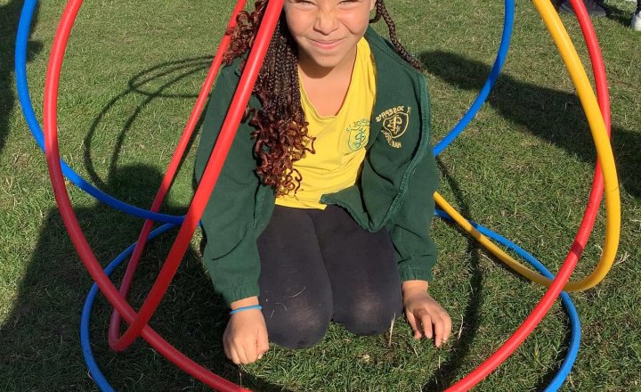 St Joseph's pupil during their Play Leaders course at Seaton Carew Cricket Club