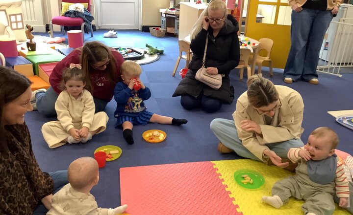 Families gather for St Joseph's first Nest session!