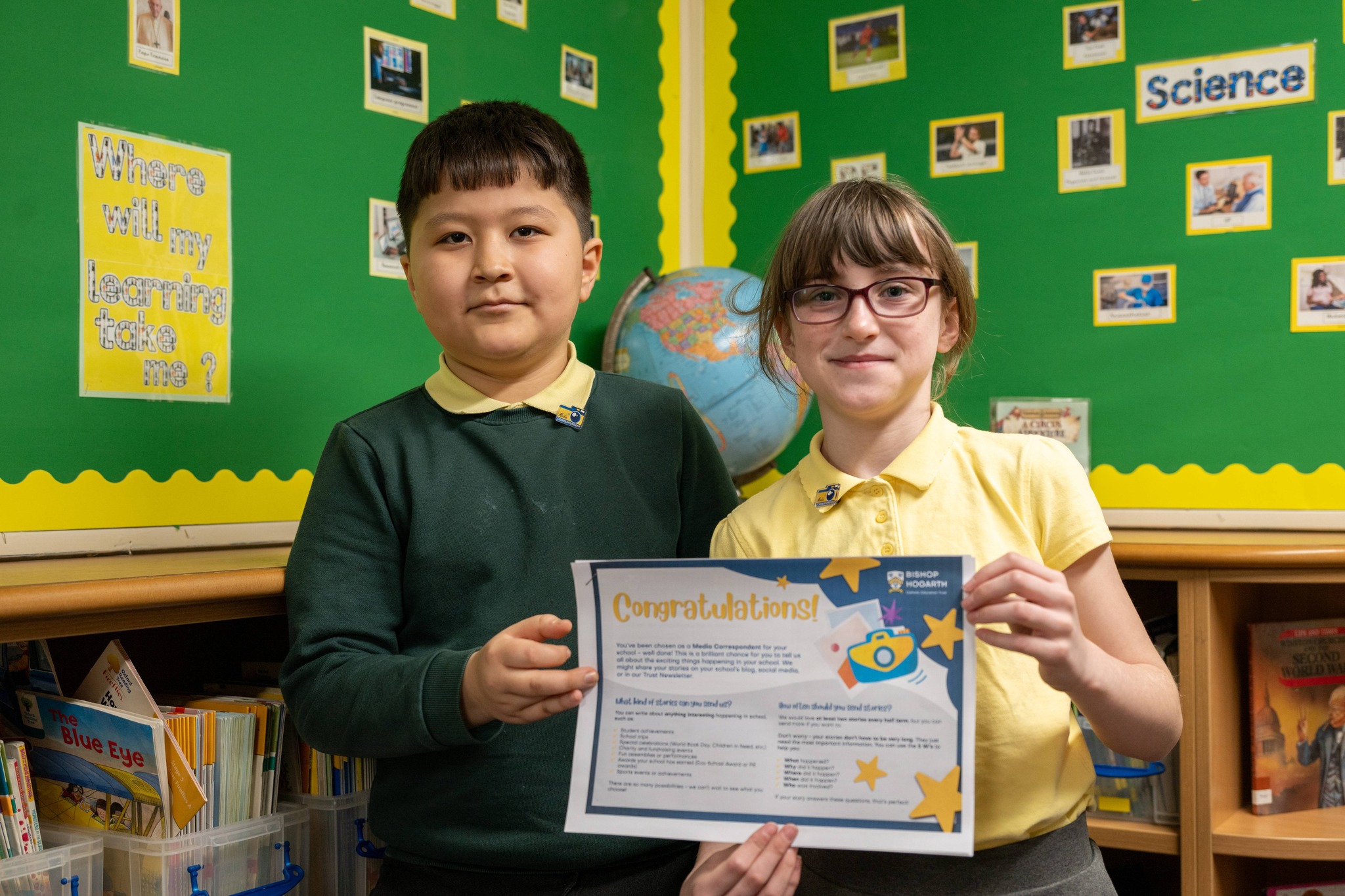 St Joseph's newly appointed Media Correspondents