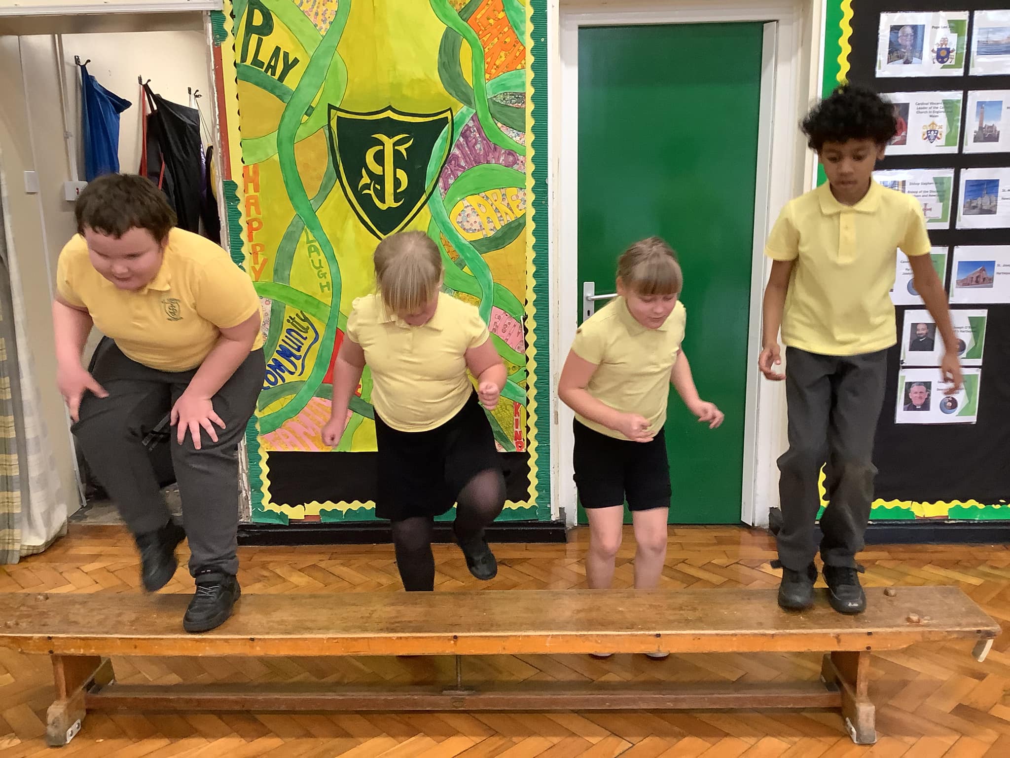 Year 3 and Year 5 pupils enjoying their time at the Fun Fitness After School Club