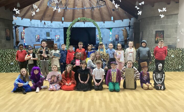 World Book Day at St Joseph's Newton Aycliffe