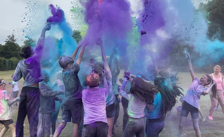 Image of Colour Run Creates a Rainbow of Fun at St Joseph’s