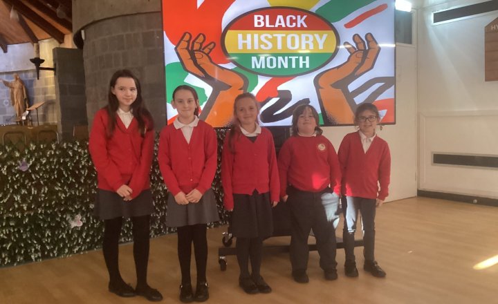 Black History Month at St Joseph's, Newton Aycliffe