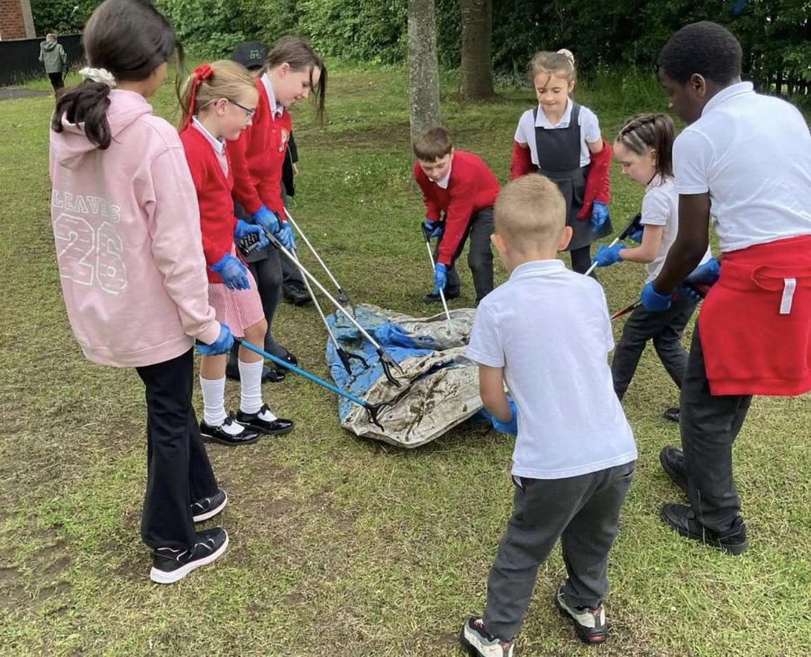 Eco Warriors at St Joseph's in Newton Aycliffe