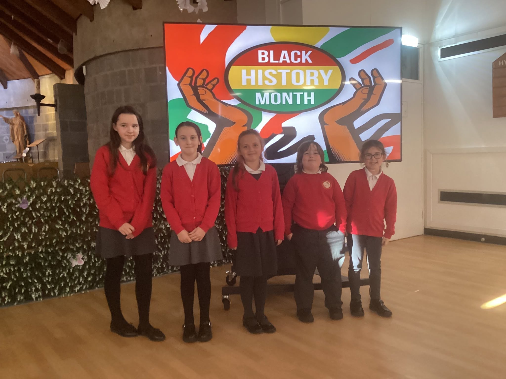 Black History Month at St Joseph's, Newton Aycliffe