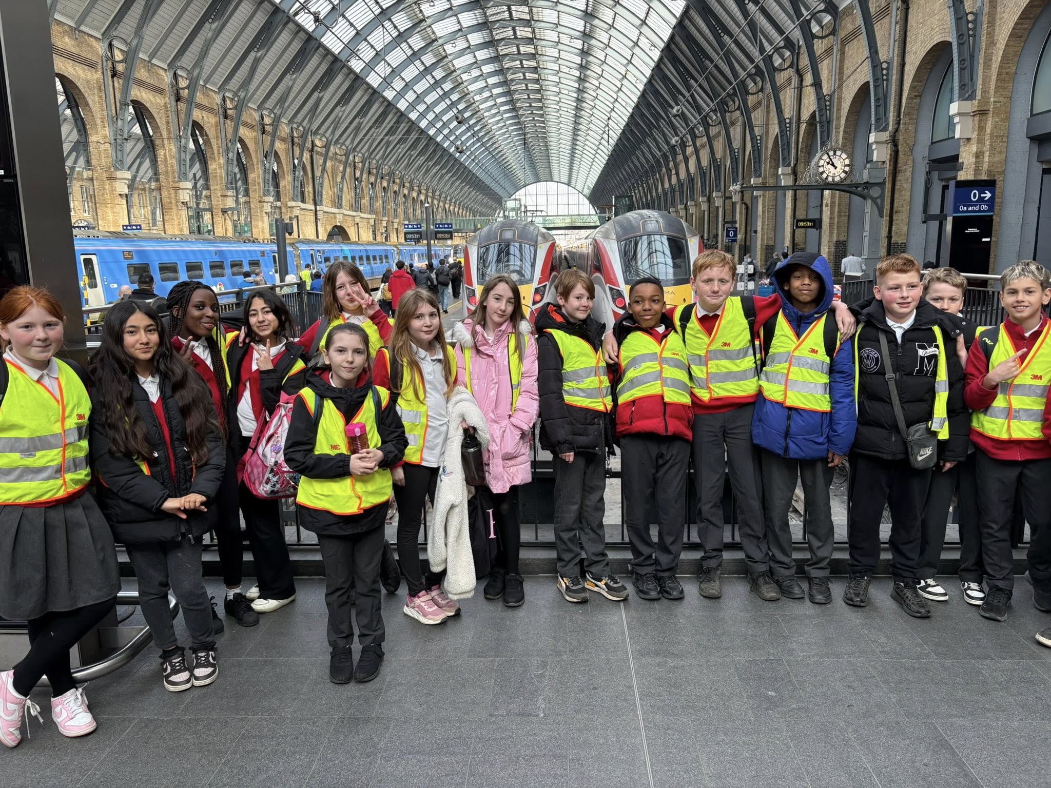 St Joseph's Newton Aycliffe London Trip 