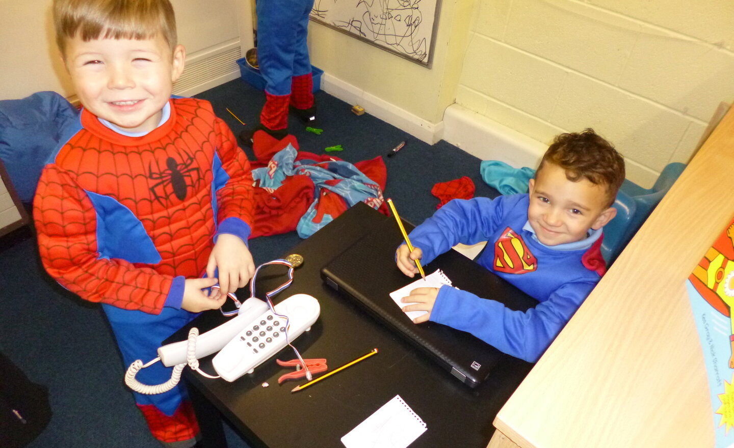 Image of NEWSFLASH! Spiderman has been very mischievous this week