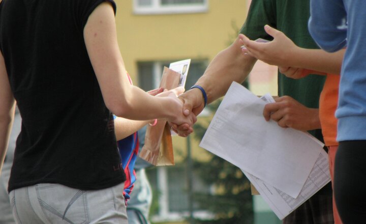 Image of Students celebrate results day success