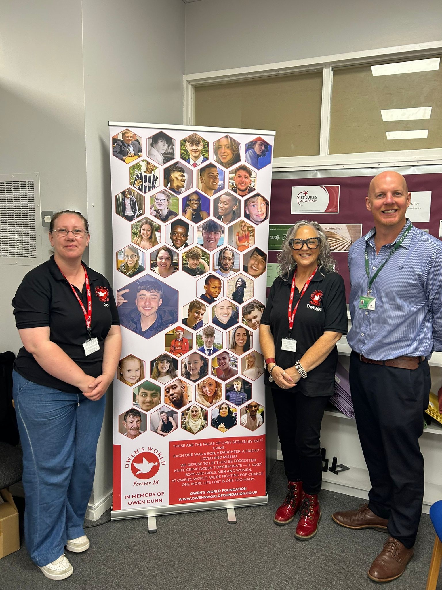 Image of Owen’s World visits St Luke’s Academy