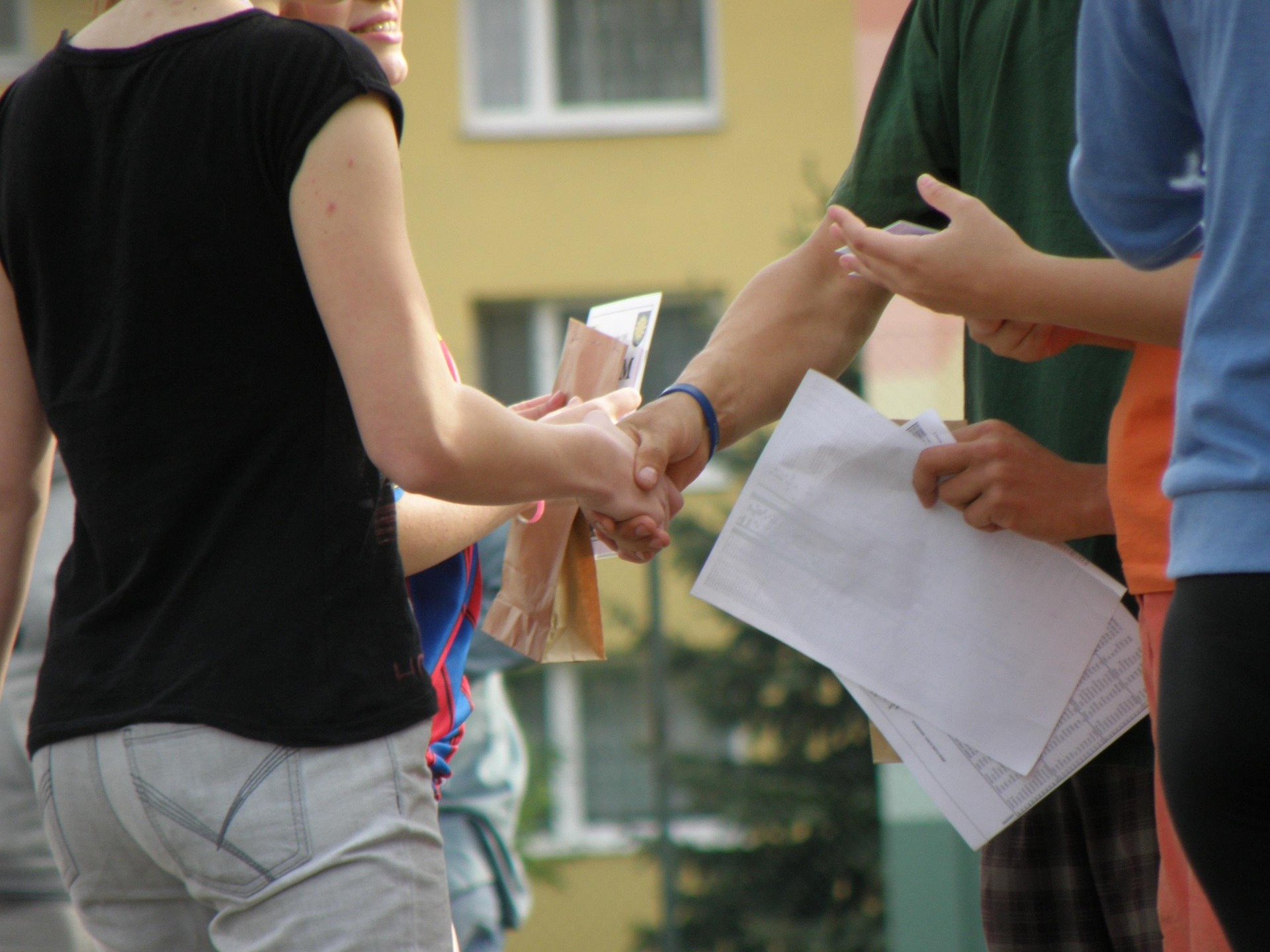 Image of Students celebrate results day success