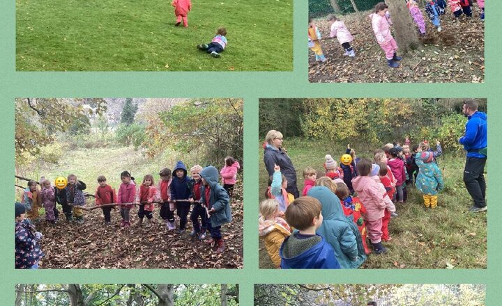 Image of Reception's First Forest Schools Session