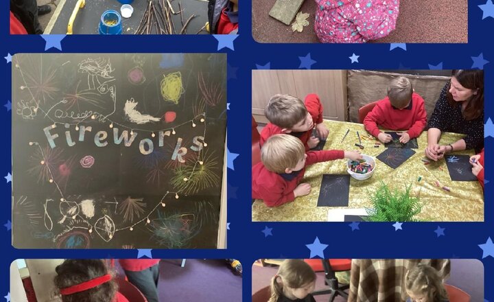 Image of Reception Firework Making