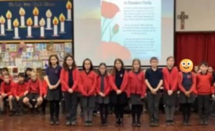 Image of Year 6 Remembrance Worship