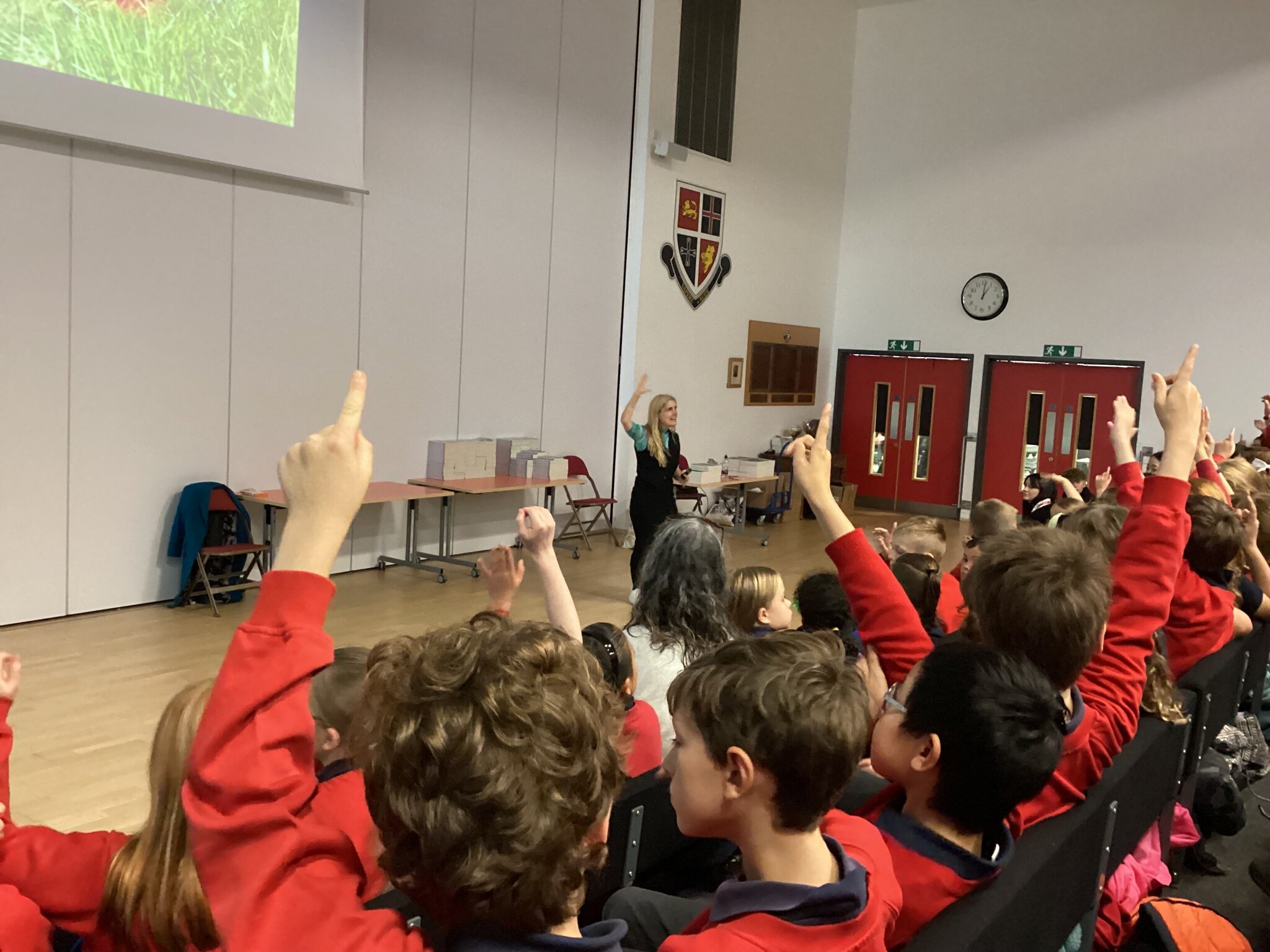 Image of Y5 Author Cressida Cowell event