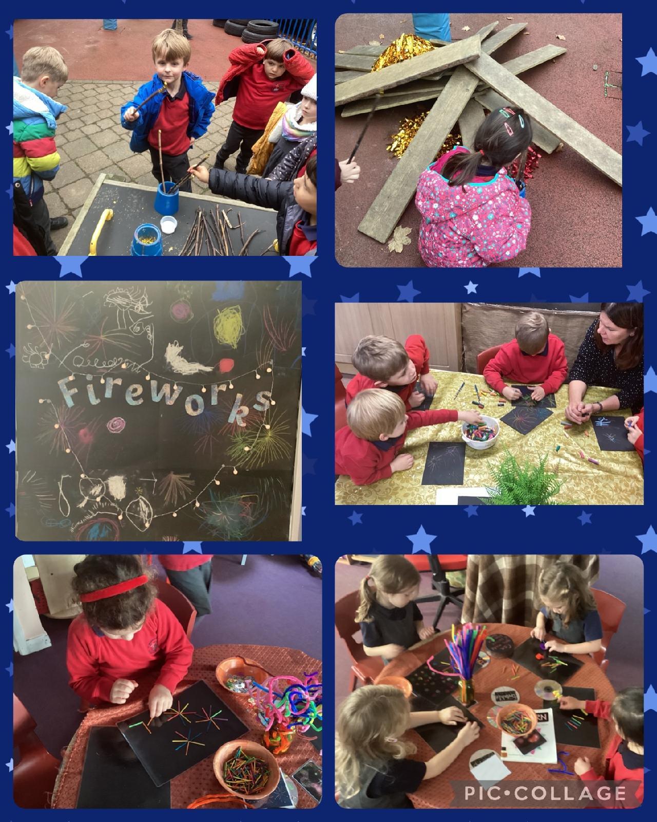 Image of Reception Firework Making