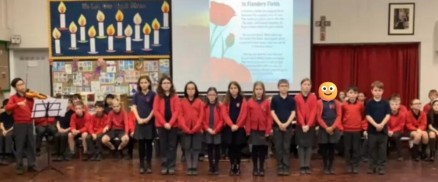 Image of Year 6 Remembrance Worship