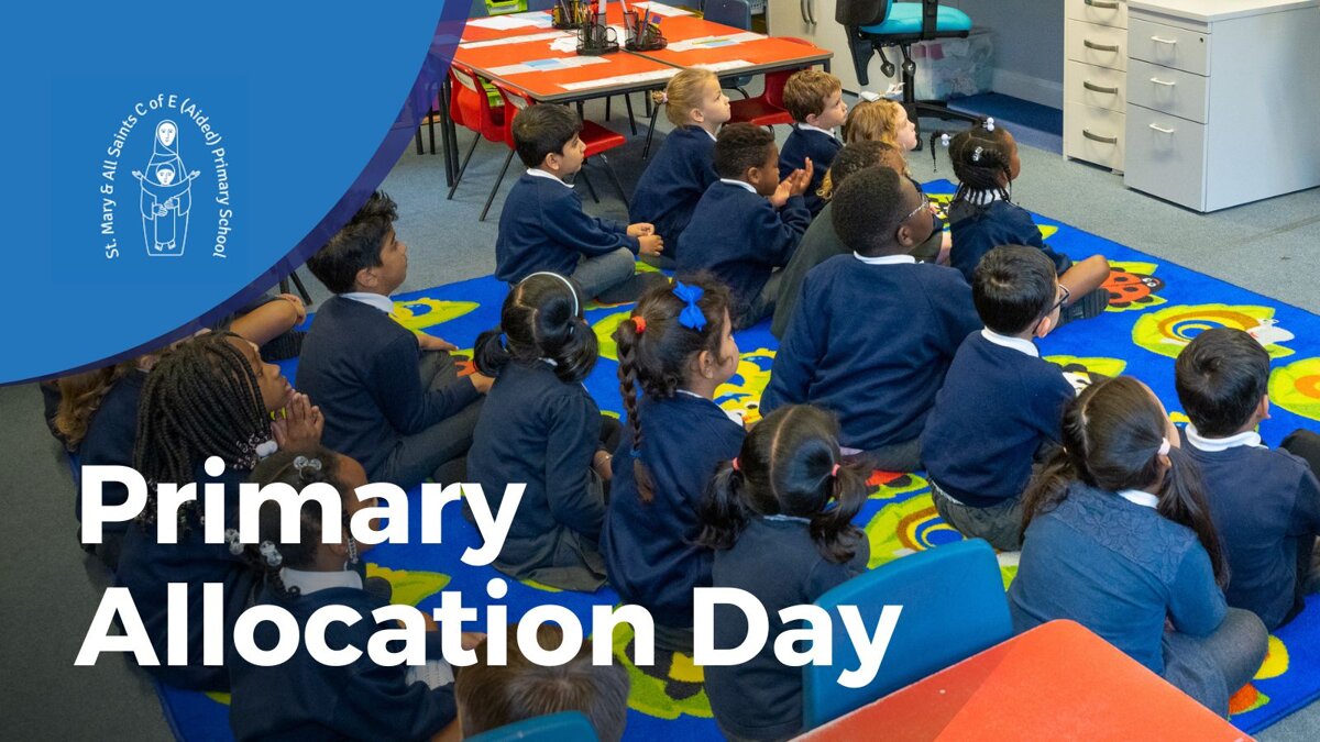 Image of National Offer Day 2023, Joining St Mary & All Saints Primary School