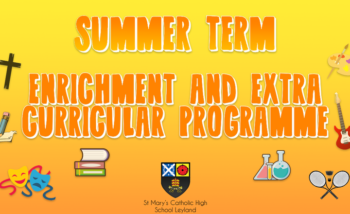 Image of Summer Term Extra-Curricular and Enrichment Opportunities