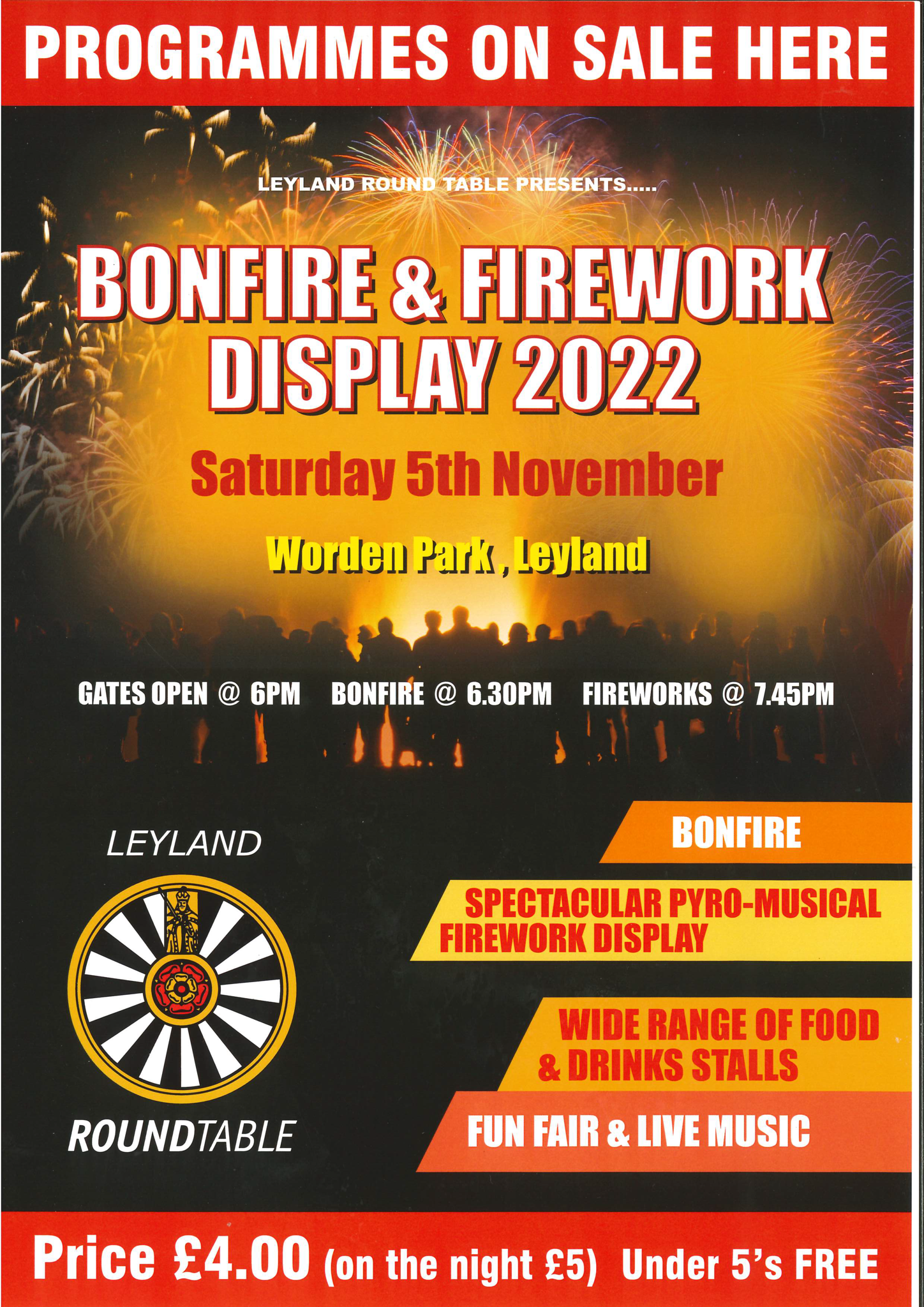 Image of Bonfire & Firework Display 