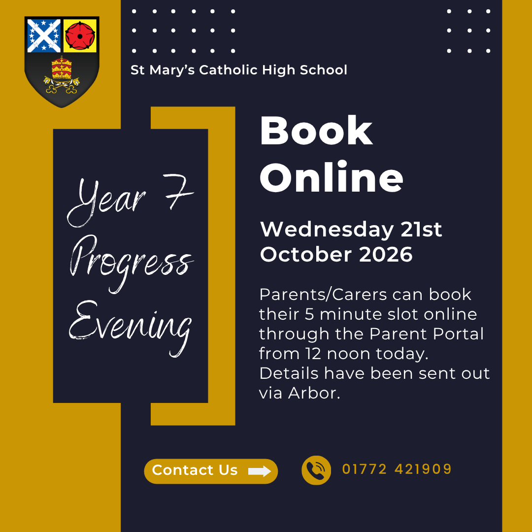 Image of YR7 Progress Evening