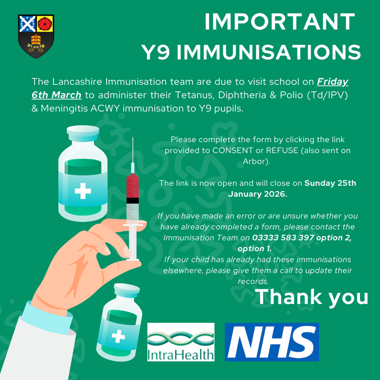 Image of Year 9 vaccinations