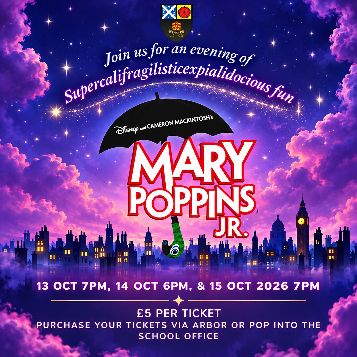 Image of Mary Poppins Jr - Tickets on Sale Now