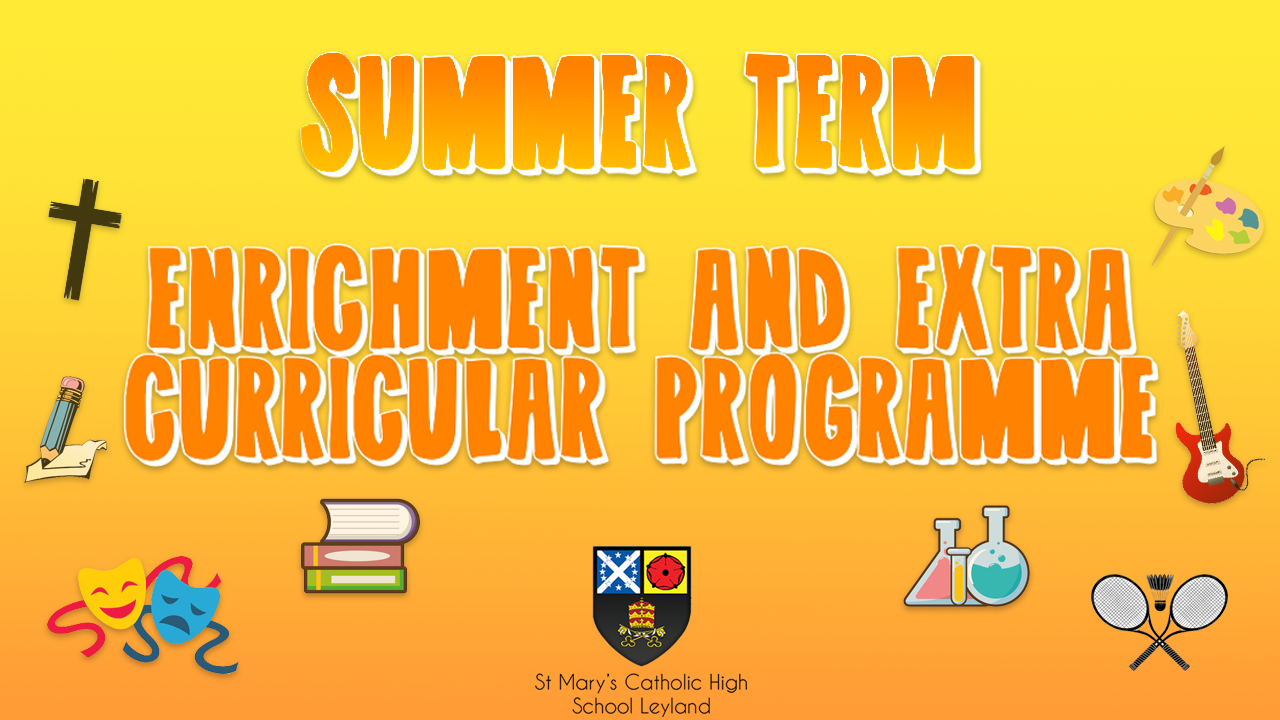 Image of Summer Term Extra-Curricular and Enrichment Opportunities