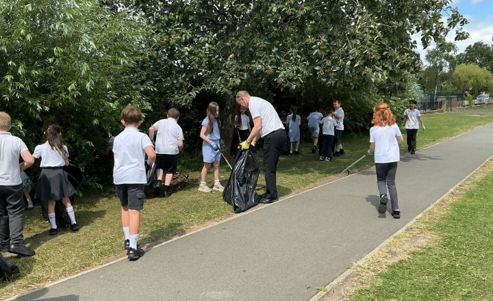 Image of Year 4 Take Action to Protect the Environment