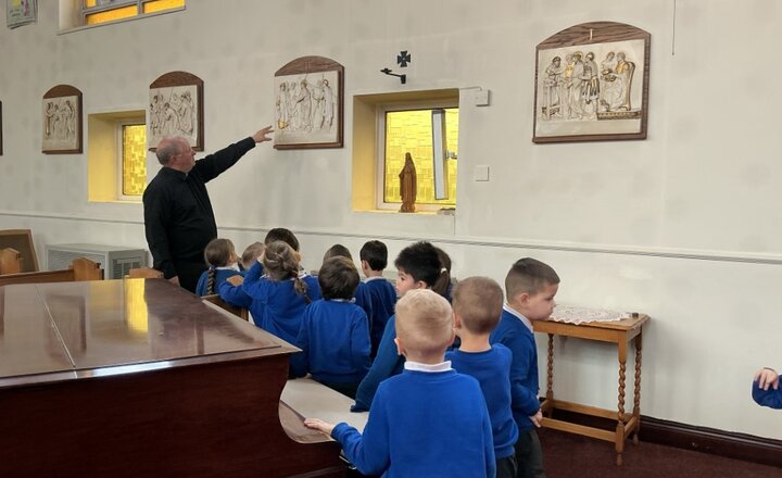 Image of Reception’s Special Visit to Church