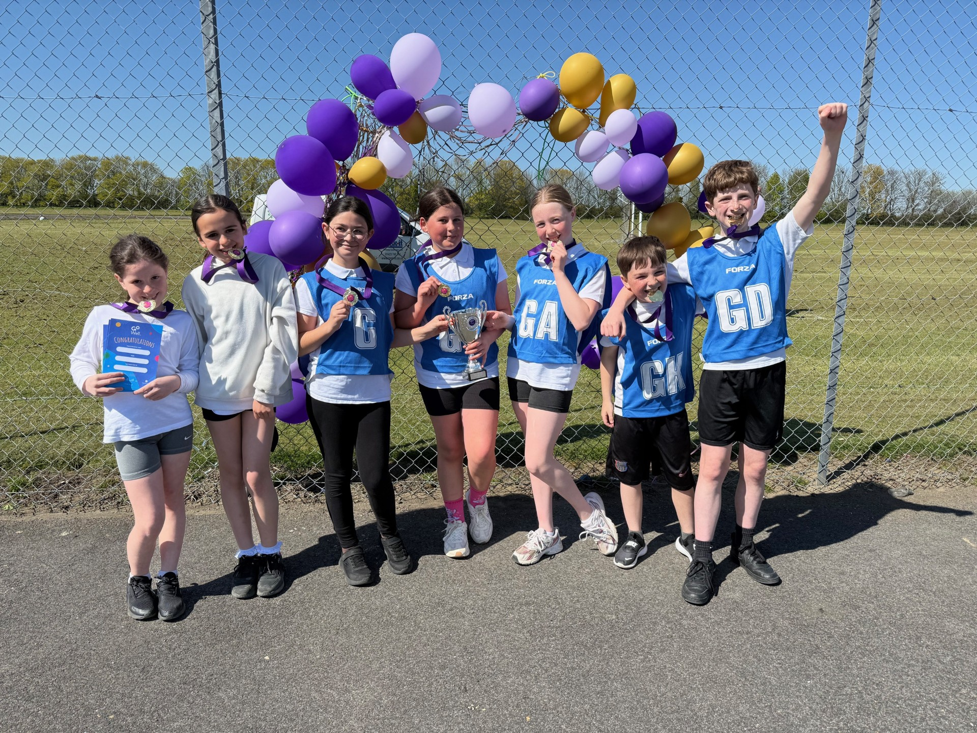 Image of A Brilliant Victory: Netball Tournament Highlights