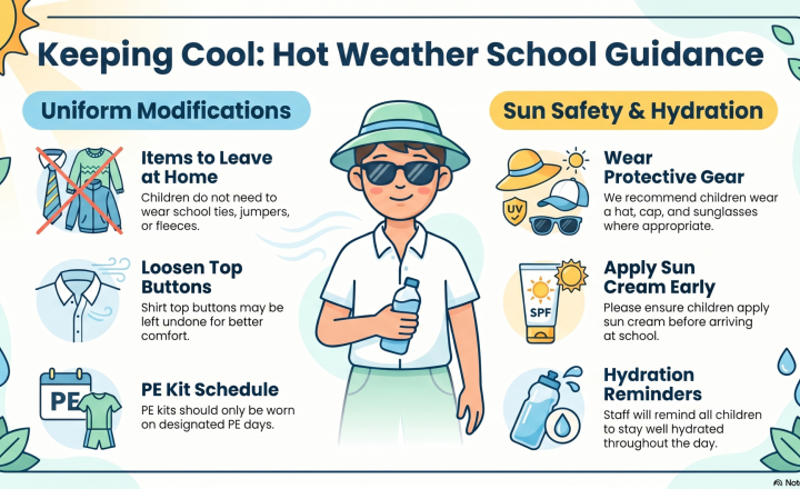 Image of Keeping Cool : Hot weather School Uniform Guidance