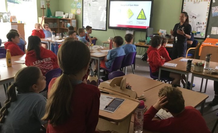 Water safety lesson