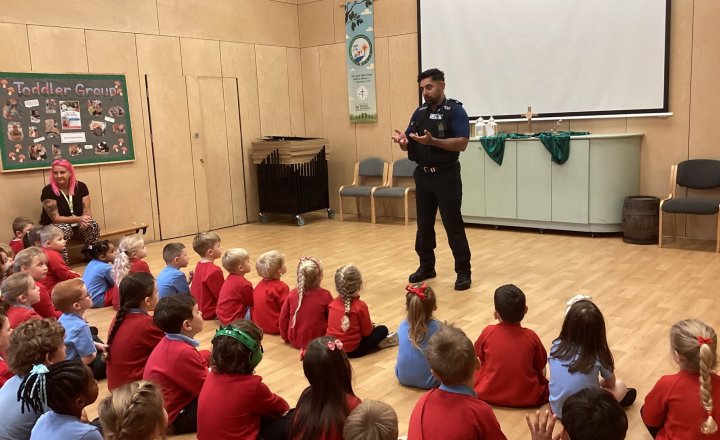 Image of St Mary's Catholic Primary School Welcomes Visit from Local Police Officer